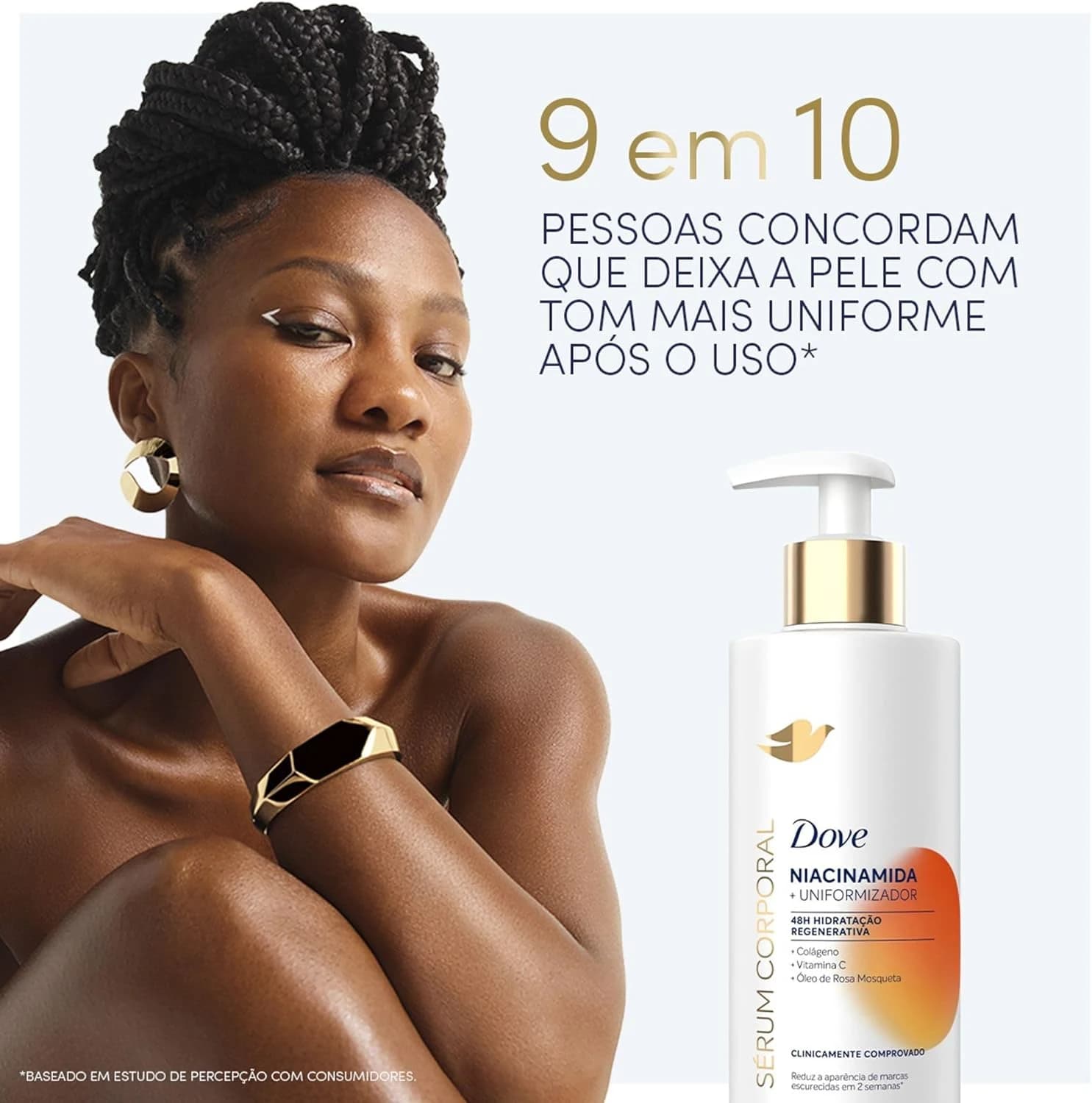 Dove Sérum Hidratante Corporal Niacinamida + Uniformizador 380ml