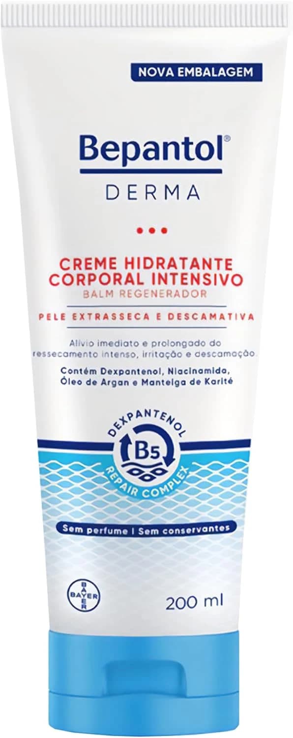 Bepantol Derma, Balm Regenerador, 200ml, Creme Hidratante, Diário