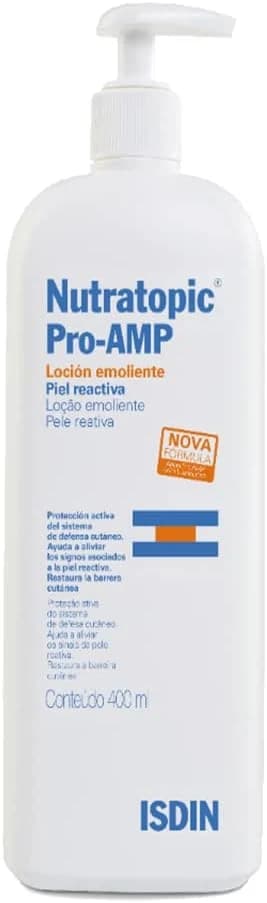 ISDIN Loção Corporal para Pele Sensível Nutratopic Pro-AMP - 400ml