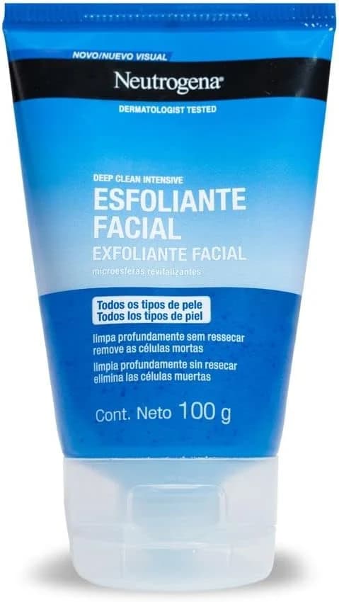 Neutrogena Gel Esfoliante Facial Deep Clean Intensive,100g