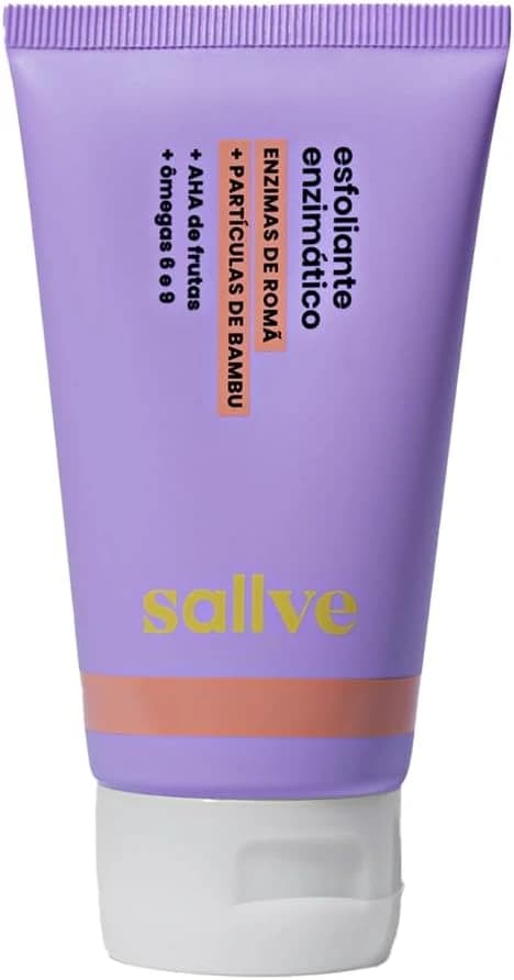 Esfoliante Enzimático 70g - Enzimas de Romã + Partículas de Bambu