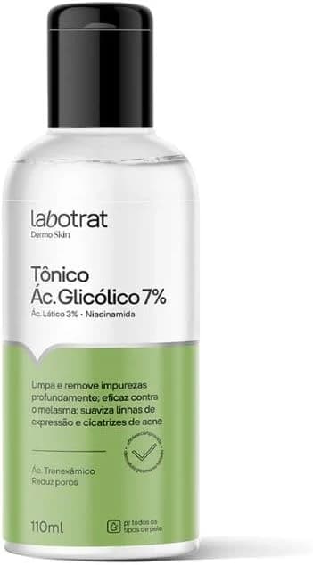 Labotrat - Tonico Facial Labotrat Dermo Skin 110Ml Acido Glicolico
